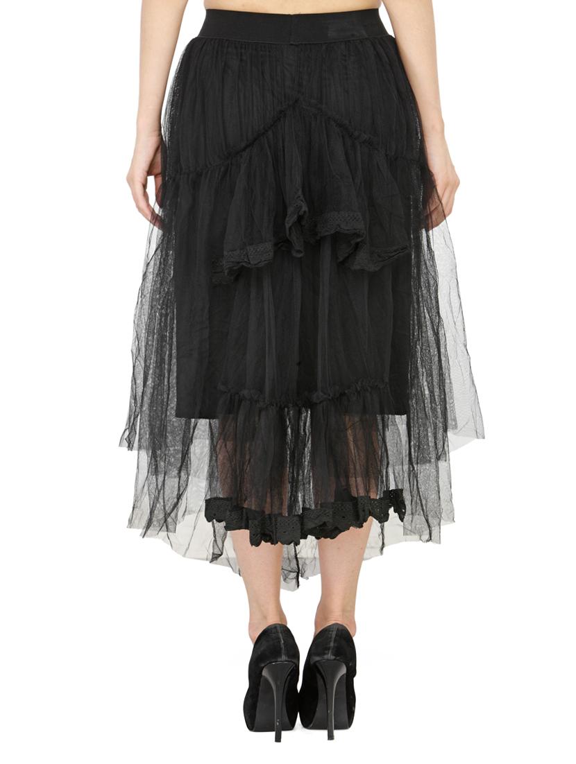 black net layered skirt - 14921448 - Zoom Image - 3