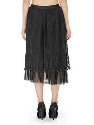 black georgette aline skirts - 14921450 - Standard Image - 3