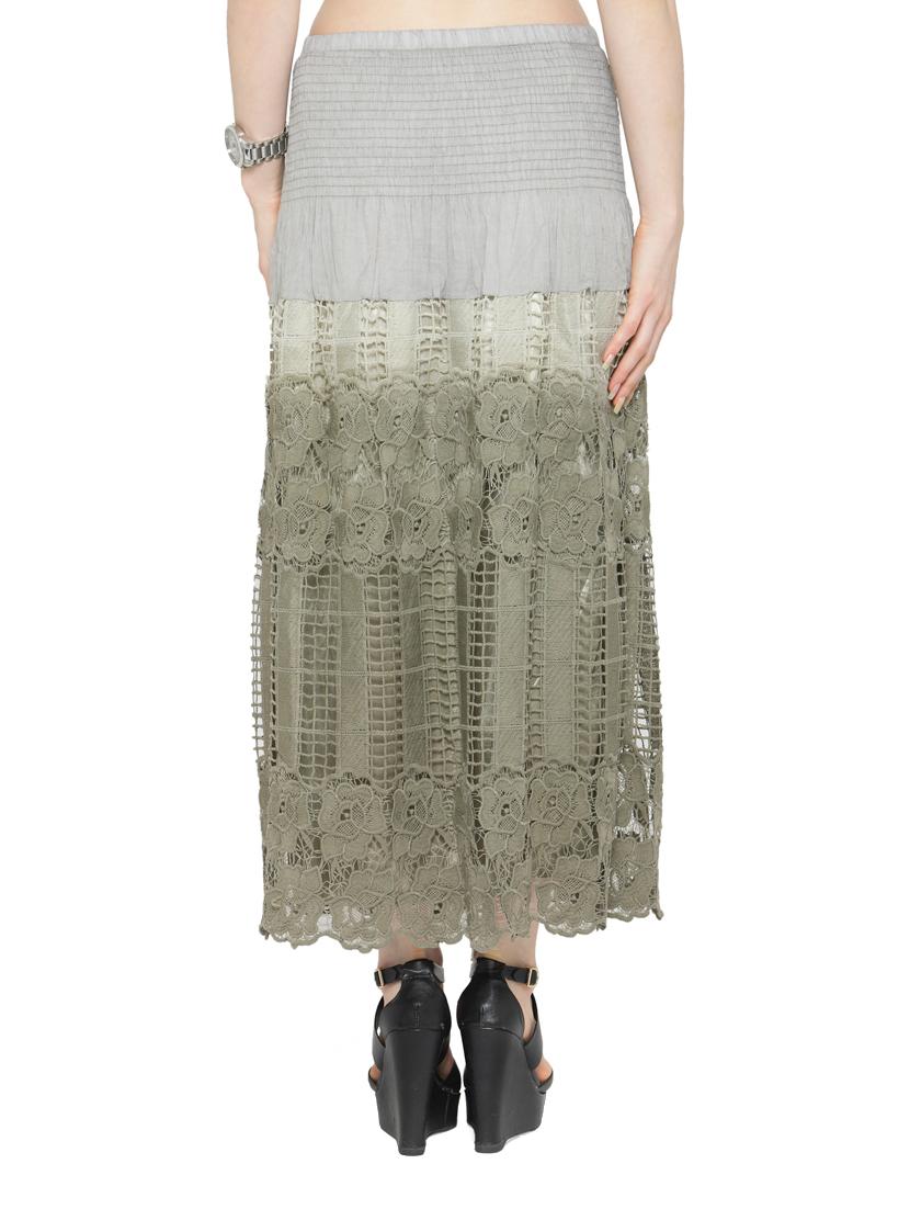 grey cotton ombre maxi skirt - 14921472 - Zoom Image - 3