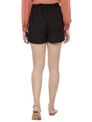 bow-tie front pleated shorts - 14923825 - Standard Image - 3
