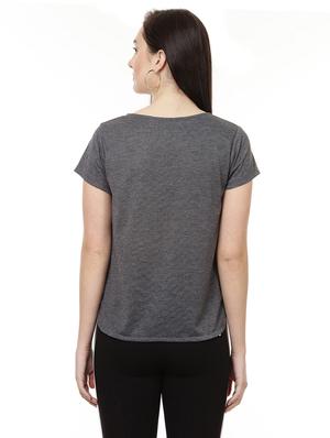 high-low short sleeved tee - 14923862 - Standard Image - 3
