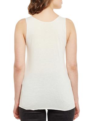 set of 2 white printed tank tee - 14924414 - Standard Image - 3