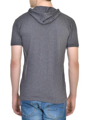 grey cotton t-shirt - 14926013 - Standard Image - 3