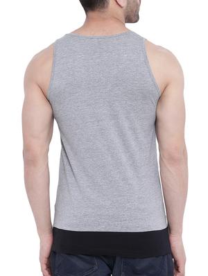 grey cotton vest - 14926496 - Standard Image - 3
