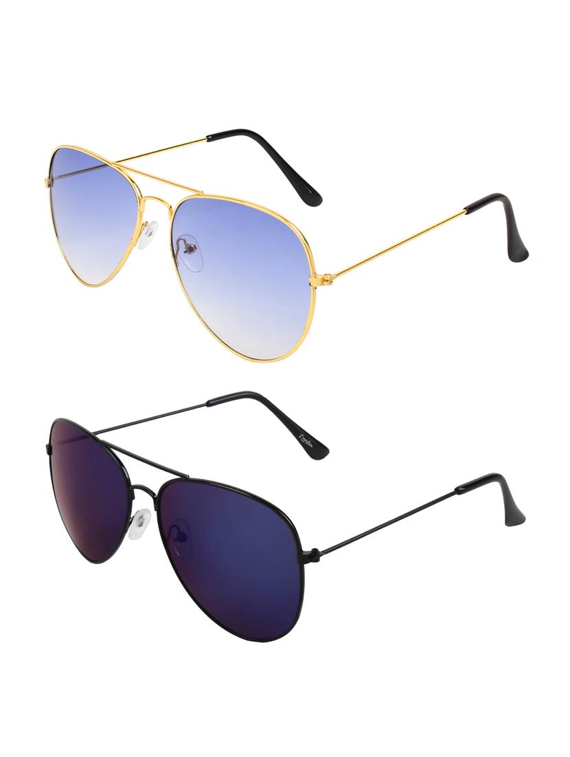abner combo of aviator & aviator sunglases - 14930813 - Zoom Image - 3