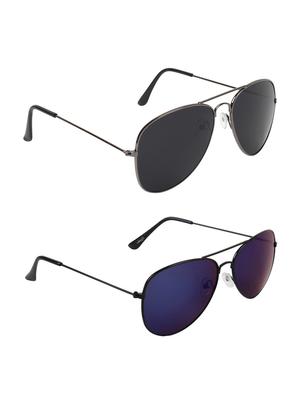 abner combo of aviator & aviator sunglases - 14930822 - Standard Image - 3