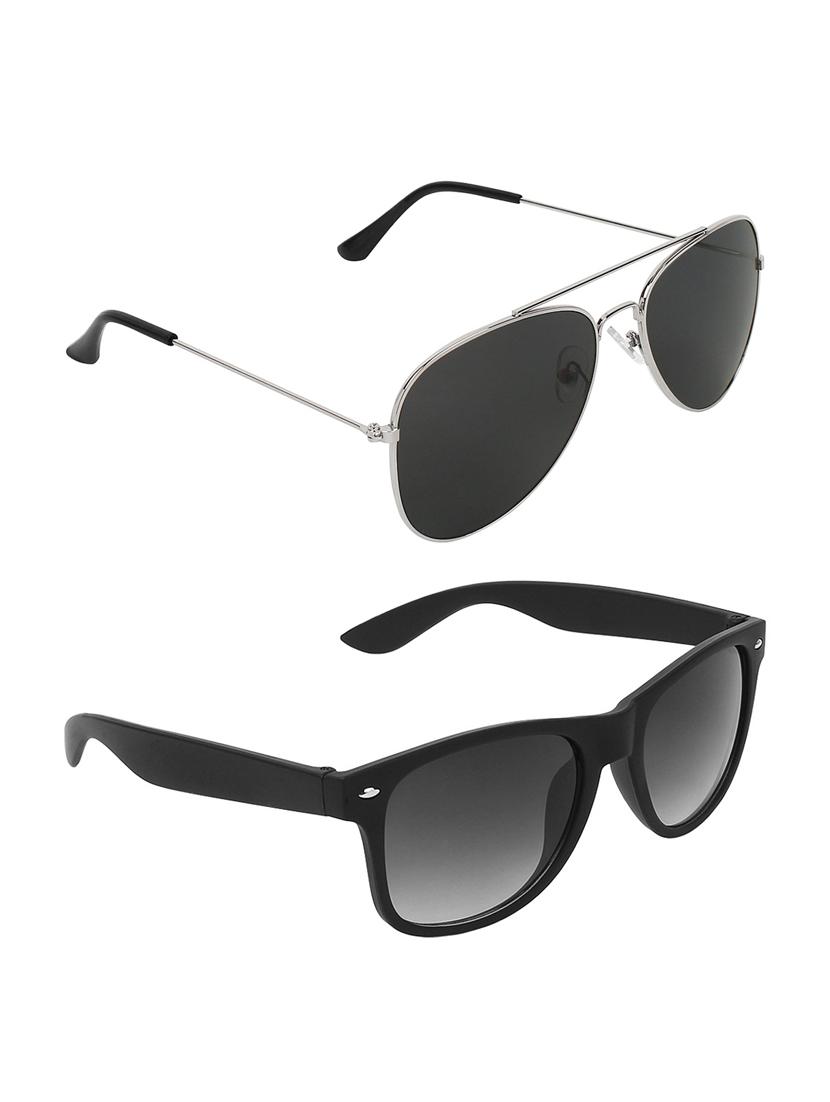 abner combo of aviator & wayfarer sunglases - 14930946 - Zoom Image - 3