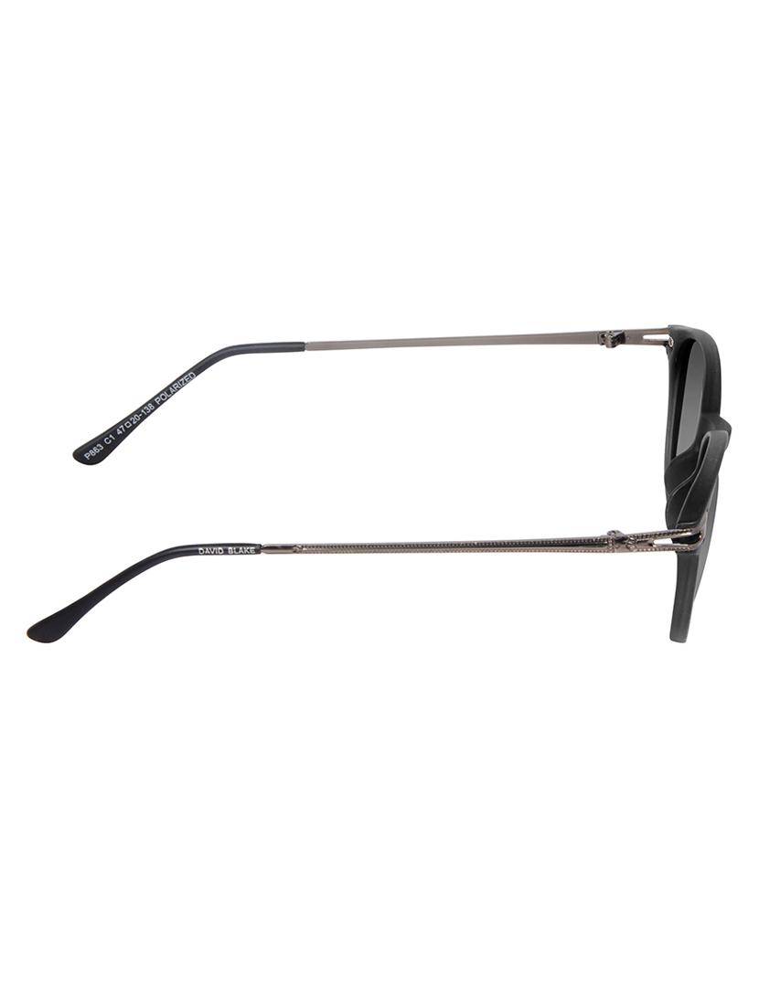 David Blake Black Round Polarized UV Protected Sunglass - 14936039 - Zoom Image - 3