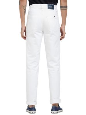 white denim plain jeans - 14937495 - Standard Image - 3