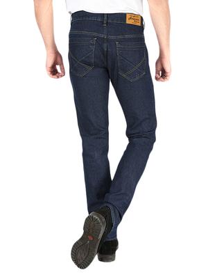 dark blue cotton plain jean - 14941525 - Standard Image - 3