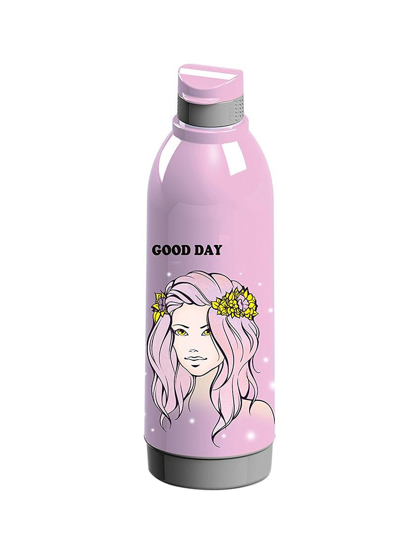 Cartoon Print multi colored plastic bottle - 14945854 - Zoom Image - 3