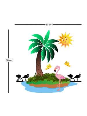 Multi colored vinyl wall decor - 14948121 - Standard Image - 3