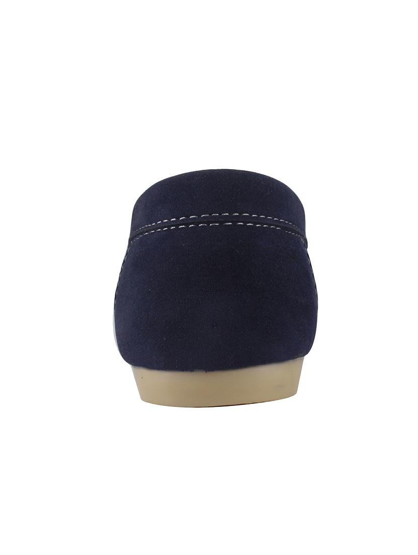 blue suede slip on loafer - 14948352 - Zoom Image - 3