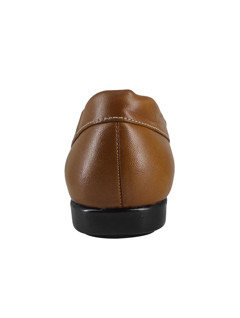 tan leatherette formal derby - 14948362 - Zoom Image - 3