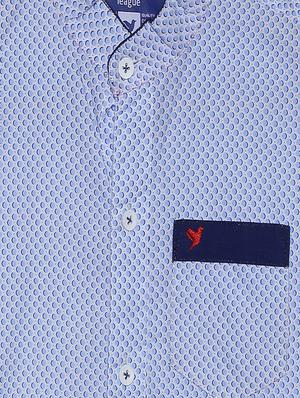 blue cotton shirt - 14951629 - Standard Image - 3