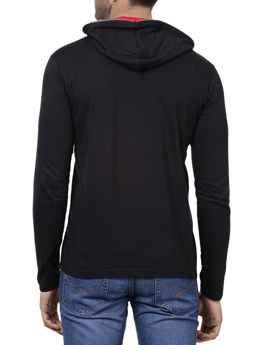 black cotton t-shirt - 14955332 - Zoom Image - 3