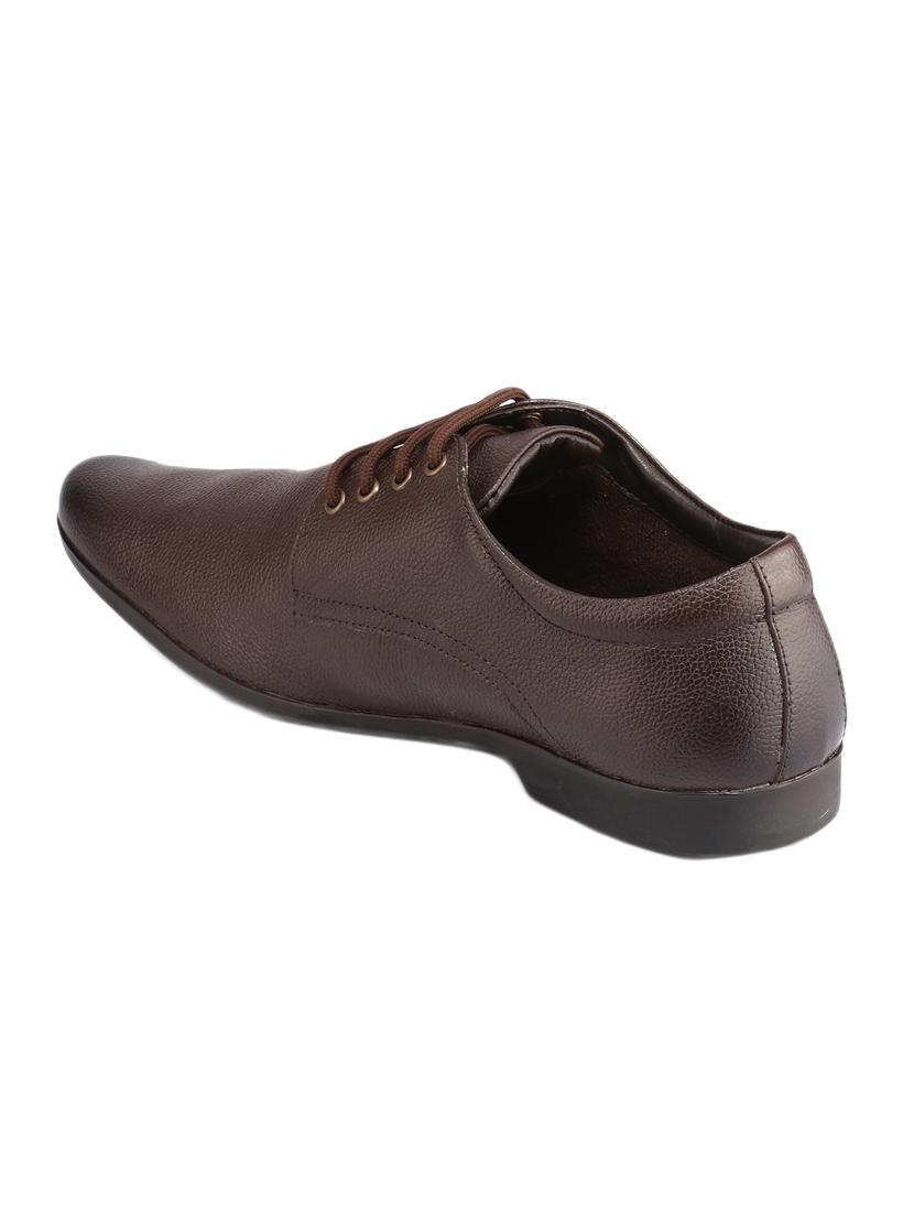 red chief black leather formal derbys - 14956765 - Zoom Image - 3
