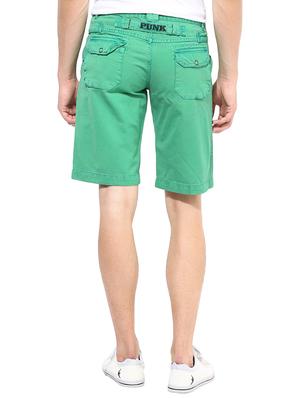 green cotton shorts - 14956788 - Standard Image - 3