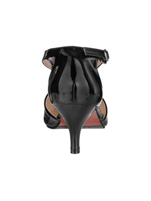 black ankle strap sandal - 14957594 - Standard Image - 3