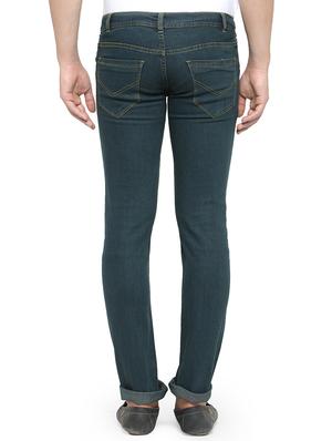 green denim plain jeans - 14961266 - Standard Image - 3