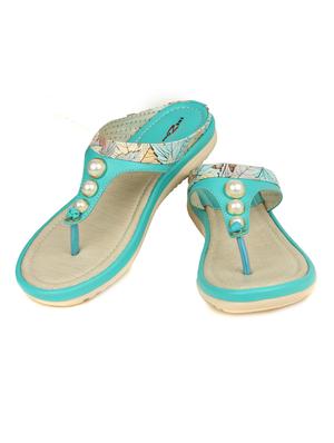 green toe separator sandal - 14962157 - Standard Image - 3