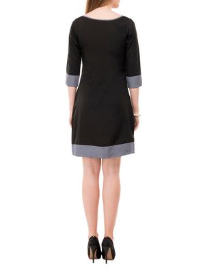 black striped sheath dress - 14964174 - Standard Image - 3