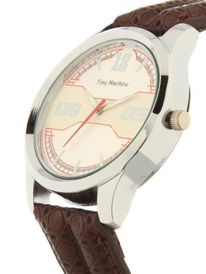 Time Machine round dial Analog Watch - 14965832 - Standard Image - 3