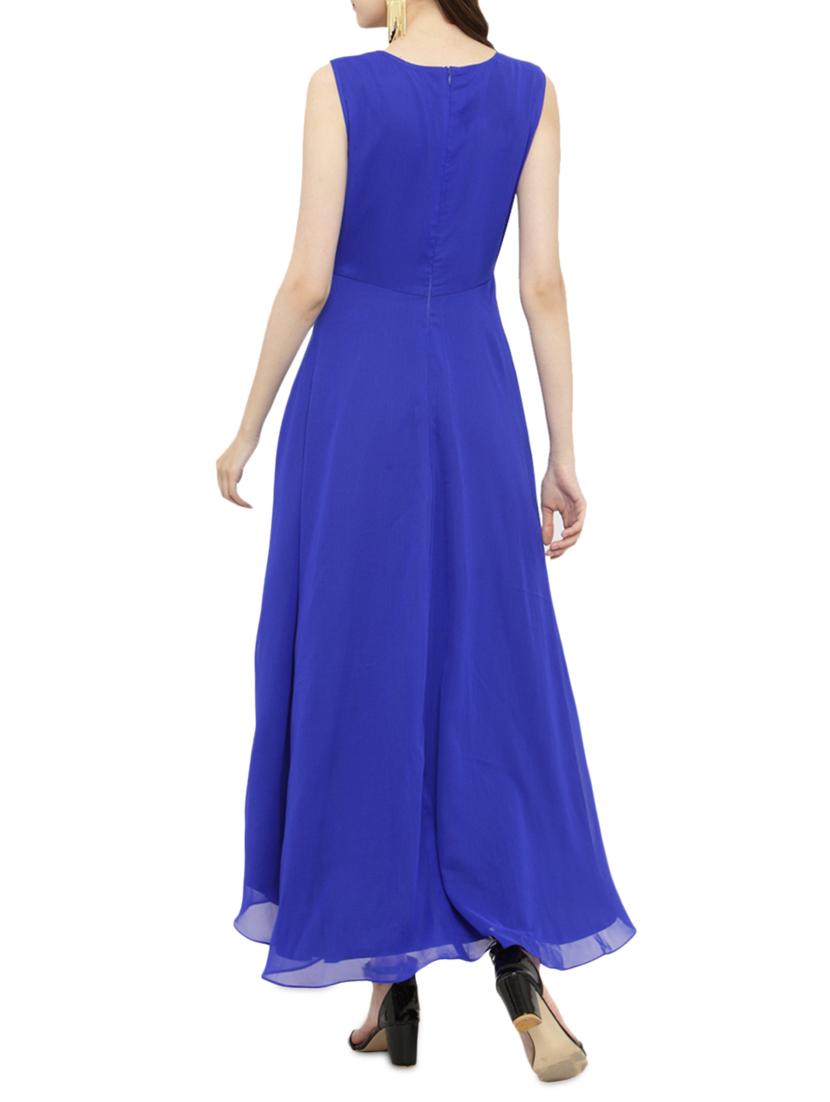 round neck asymmetric dress - 14966357 - Zoom Image - 3