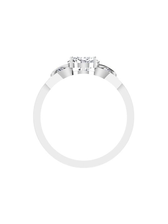 silver metal ring - 14969203 - Zoom Image - 3