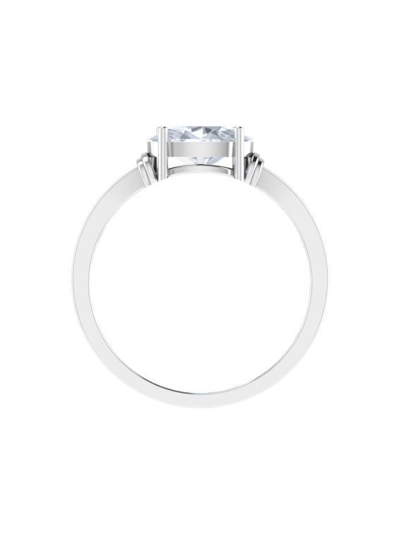 silver metal ring - 14969236 - Zoom Image - 3