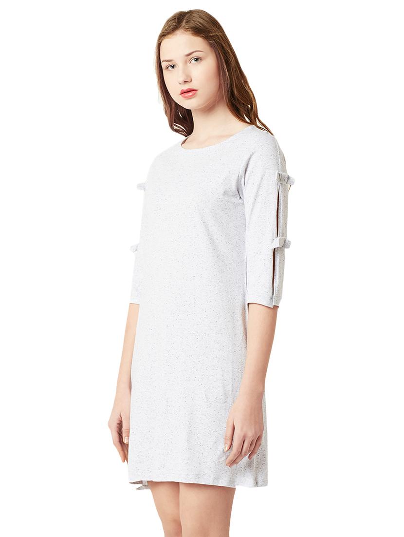 bow detail shift dress - 14970300 - Zoom Image - 3