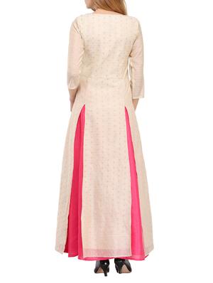 embroidered dual slit kurta palazzo set - 14979049 - Standard Image - 3