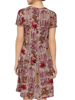 pink printed shift dress - 14979272 - Standard Image - 3