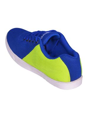 blue mesh lace up sneaker - 14981426 - Standard Image - 3