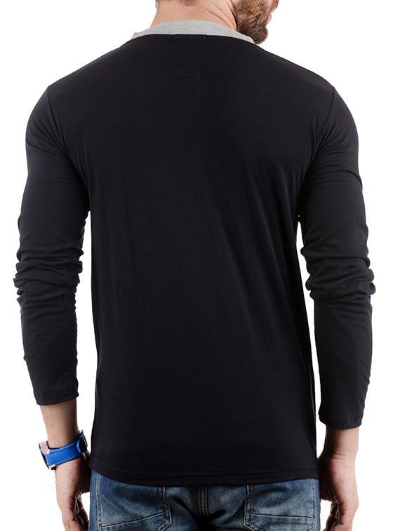 blue cotton t-shirt - 14986692 - Zoom Image - 3