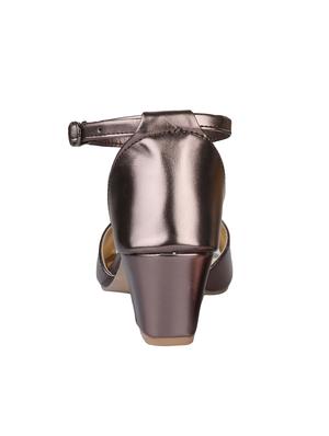 metallic ankle strap sandal - 14987191 - Standard Image - 3