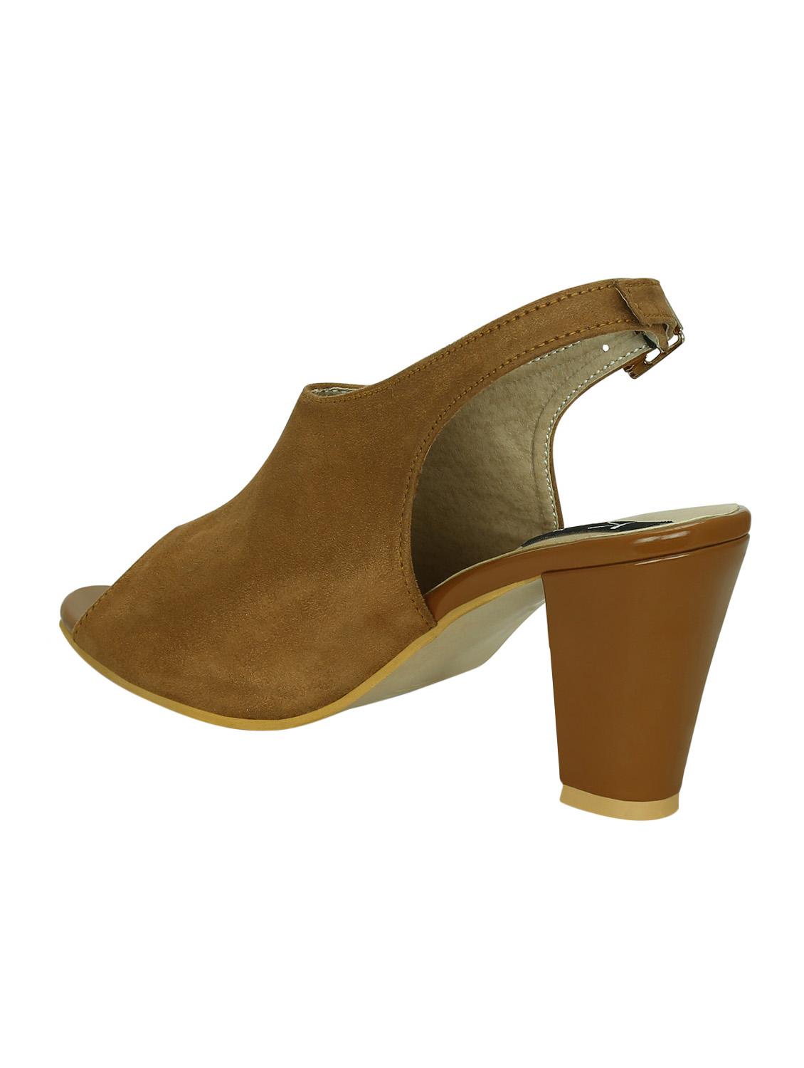 tan patent mules sandals - 14987393 - Zoom Image - 3