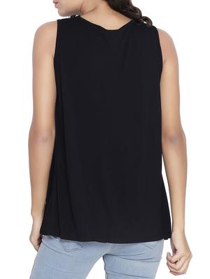 solid black sleeveless top - 14987464 - Standard Image - 3