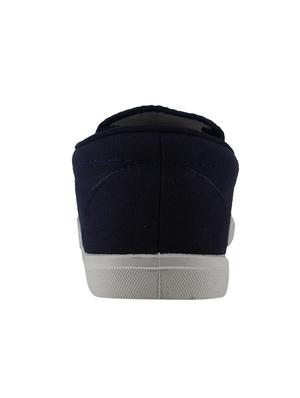 blue canvas casual slipon - 14987894 - Standard Image - 3