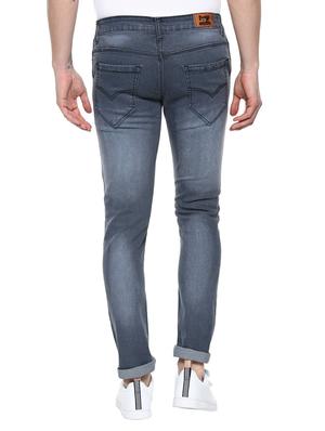 blue cotton light washed jeans - 14989966 - Standard Image - 3