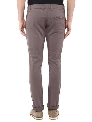 grey cotton chinos - 14990189 - Standard Image - 3