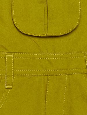 green cotton dungaree - 14993515 - Standard Image - 3