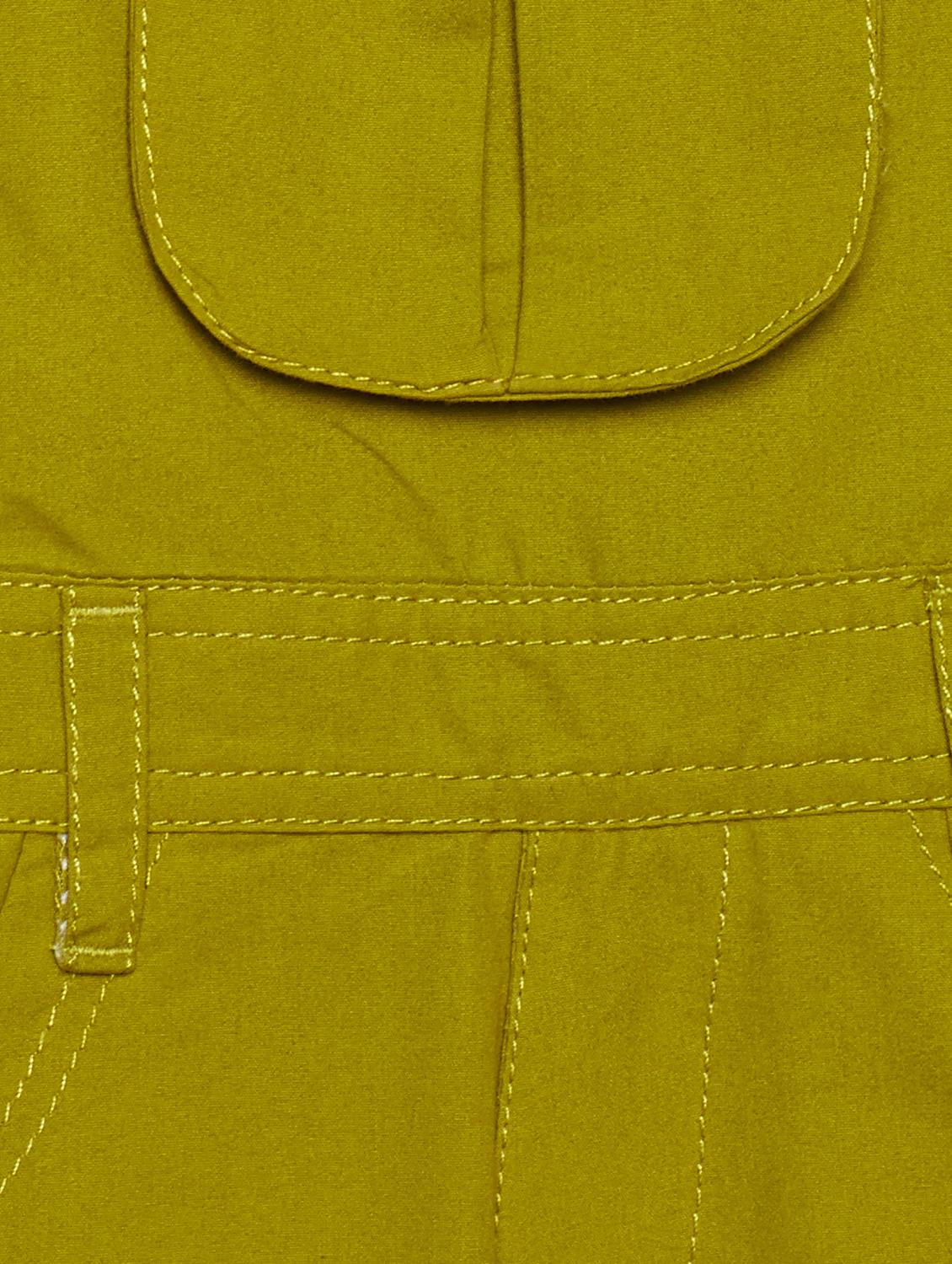 green cotton dungaree - 14993515 - Zoom Image - 3