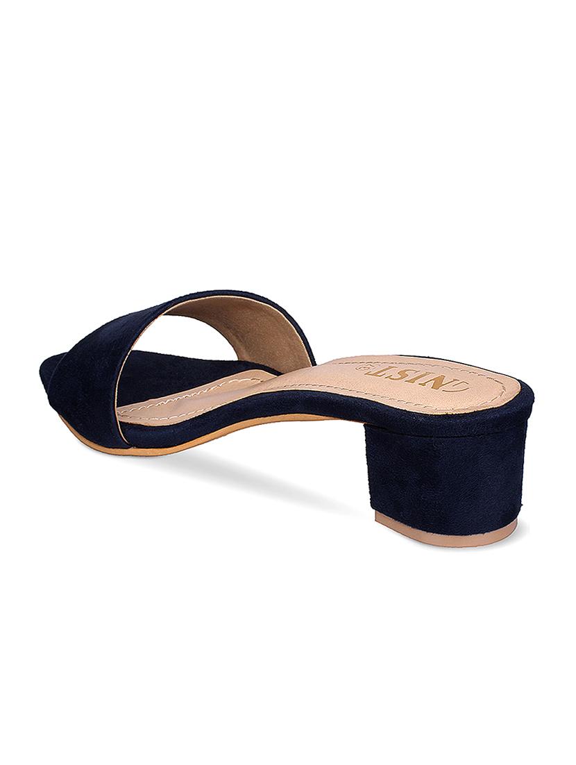 navy slip on sandal - 14996576 - Zoom Image - 3