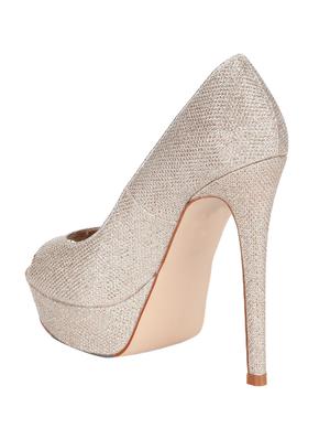 gold patent leather platforms sandals - 14997645 - Standard Image - 3