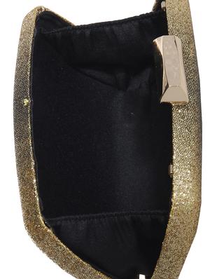 gold metal clutch - 15000019 - Standard Image - 3