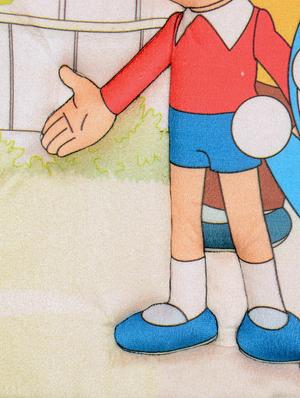 doraemon soft velvet printed foam mat- 40x60 cm - 15000214 - Standard Image - 3