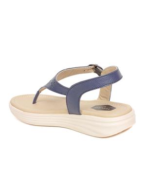 blue ankle strap sandal - 15001306 - Standard Image - 3