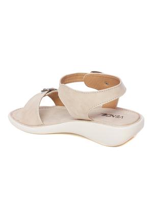 beige ankle strap sandal - 15001340 - Standard Image - 3