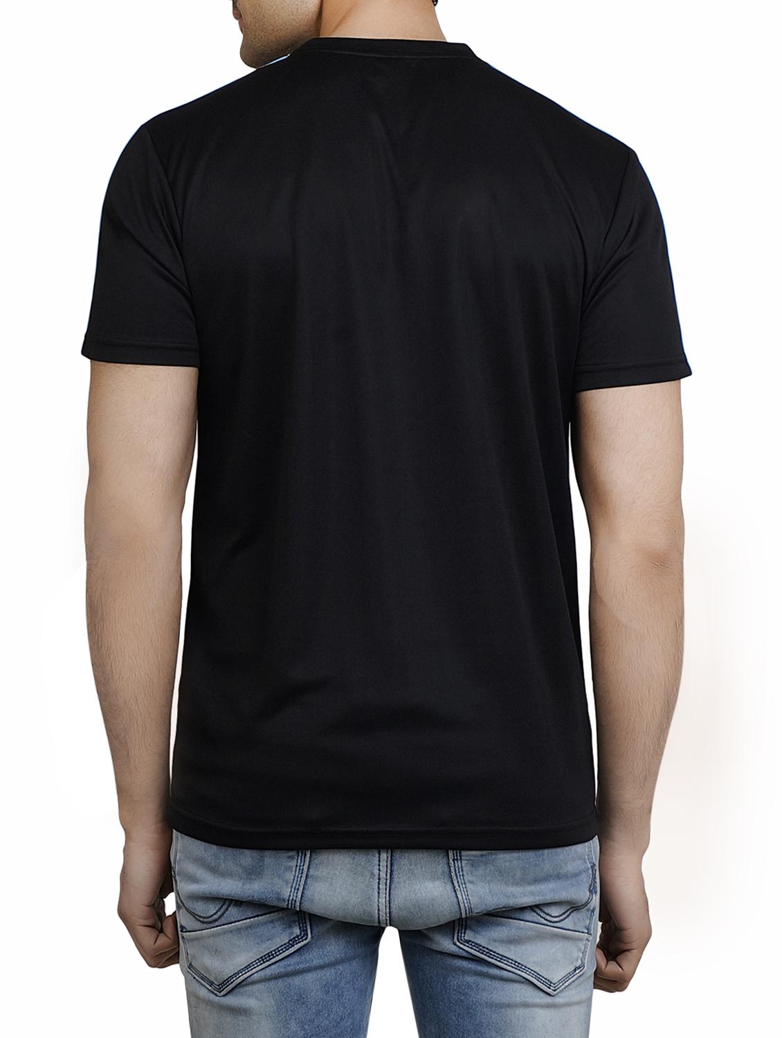black polyester t-shirt - 15002342 - Zoom Image - 3